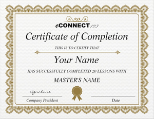 eConnect123 Certificate Program