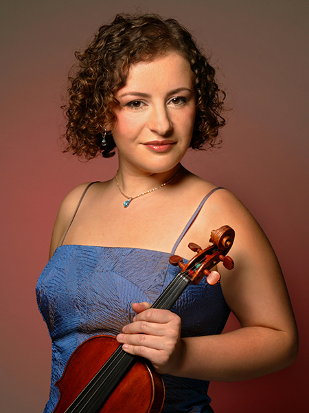 Yulia Ziskel - Member of New York Philharmonic's First Violin Section